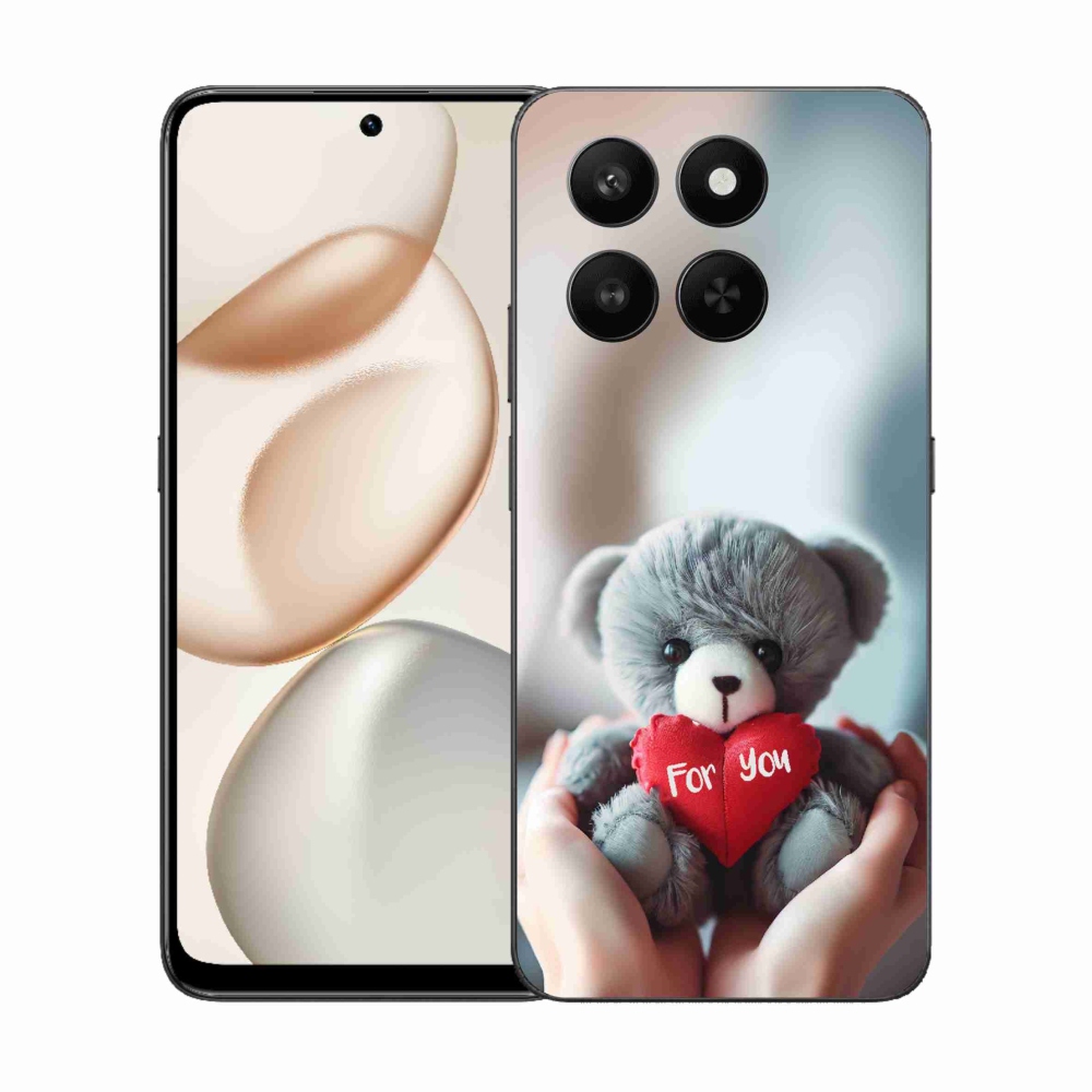 Gélový kryt mmCase na Honor 400 Smart 5G/4G/Honor X7d - medvedík pre zamilovaných