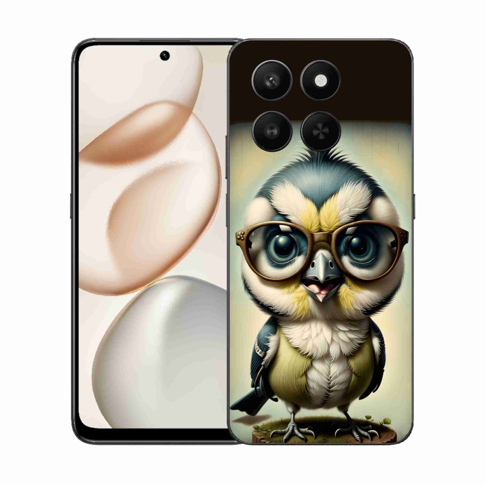 Gélový kryt mmCase na Honor 400 Smart 5G/4G/Honor X7d - mláďa s okuliarmi