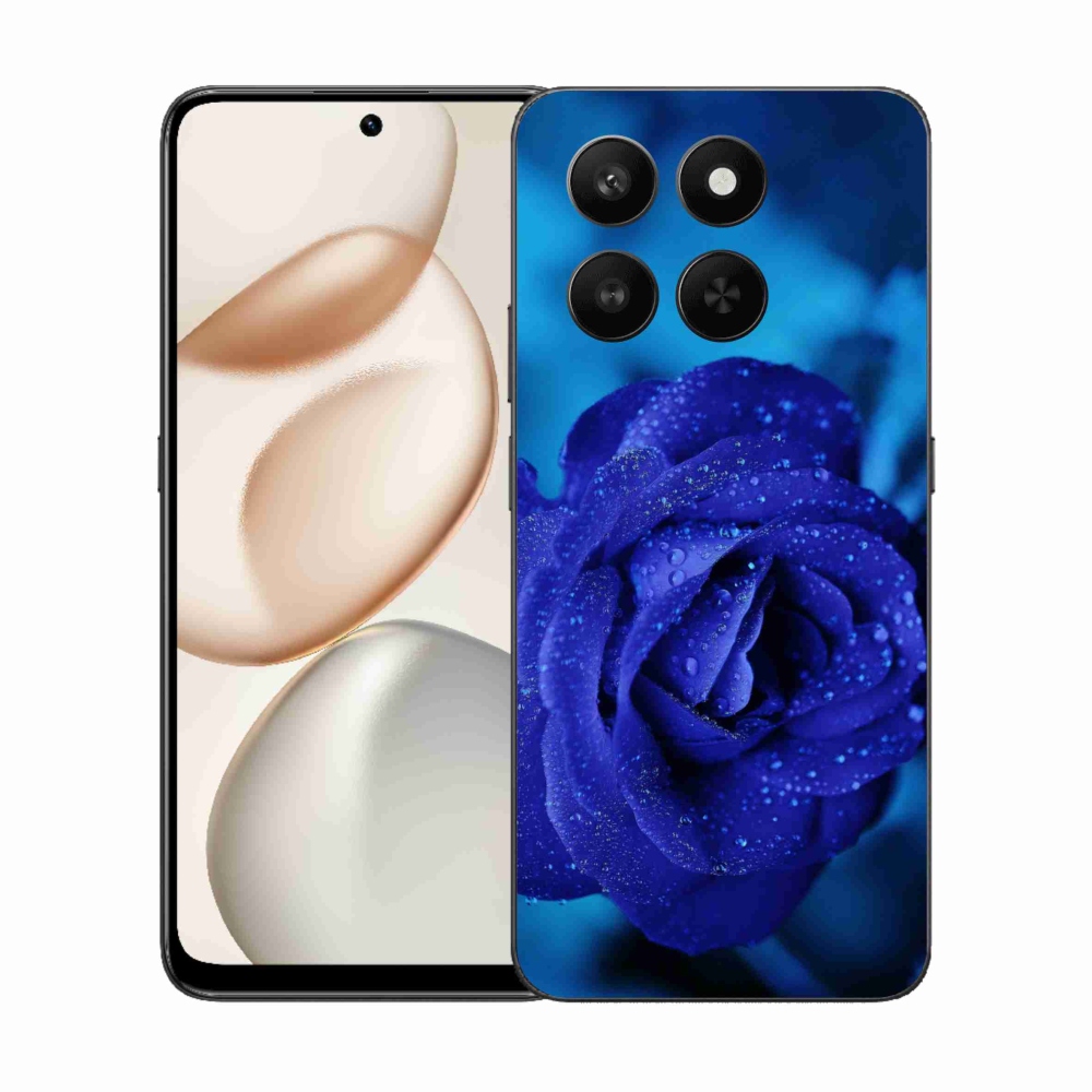 Gélový kryt mmCase na Honor 400 Smart 5G/4G/Honor X7d - modrá ruža