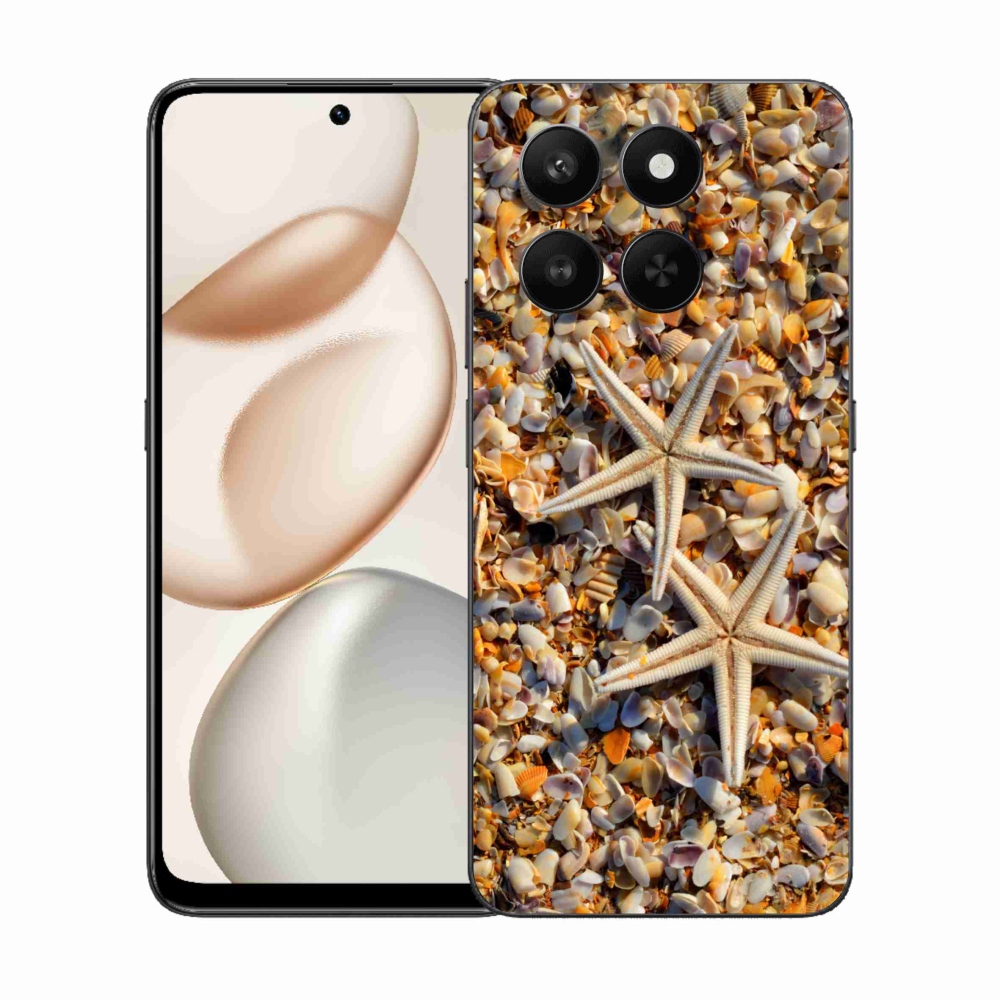 Gélový kryt mmCase na Honor 400 Smart 5G/4G/Honor X7d - morské hviezdice