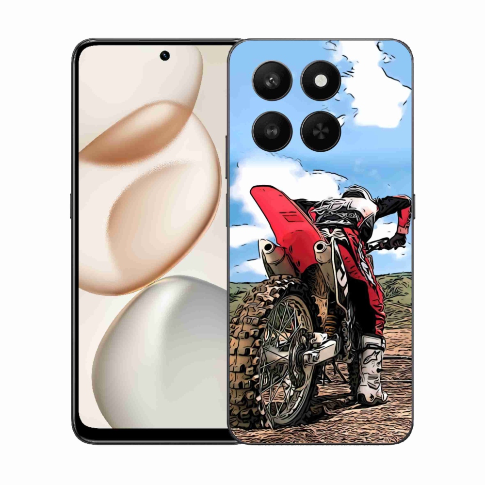 Gélový kryt mmCase na Honor 400 Smart 5G/4G/Honor X7d - moto