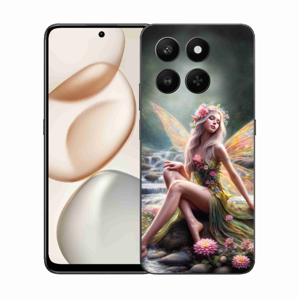 Gélový kryt mmCase na Honor 400 Smart 5G/4G/Honor X7d - motýlia žena 1