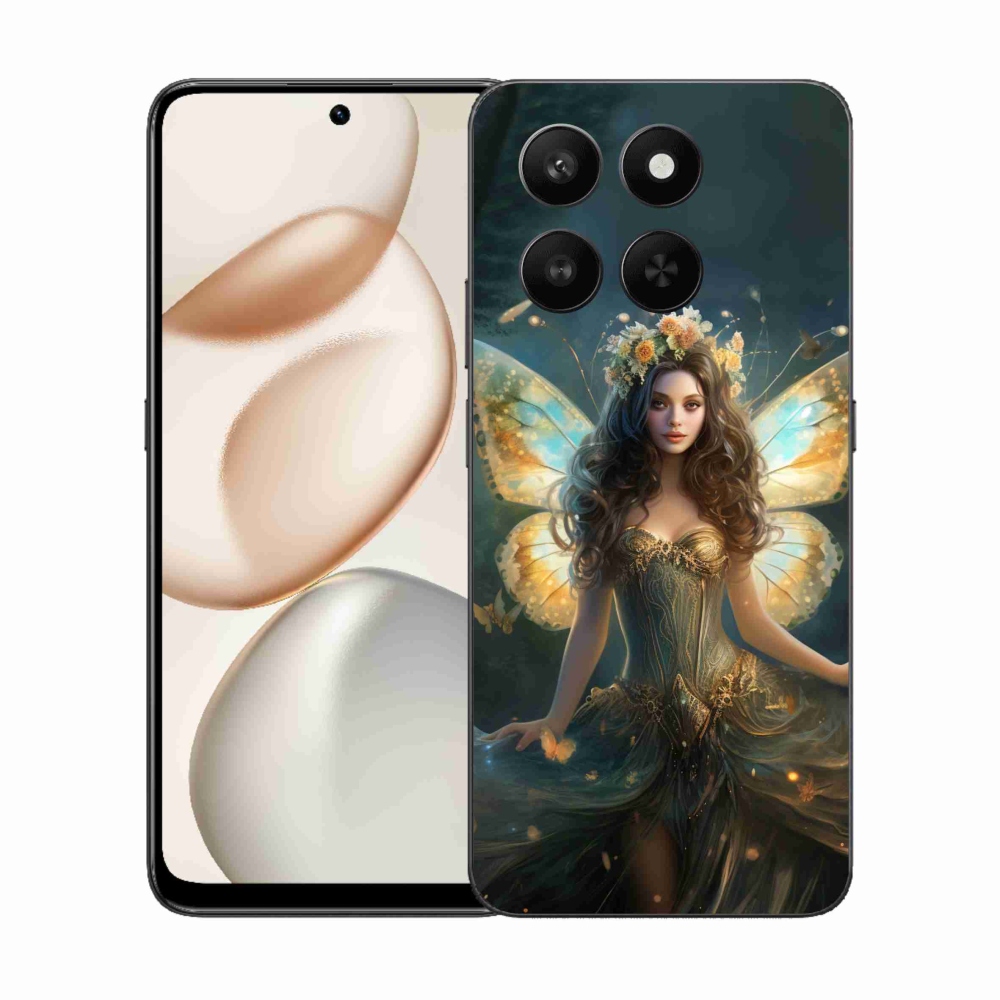 Gélový kryt mmCase na Honor 400 Smart 5G/4G/Honor X7d - motýlia žena