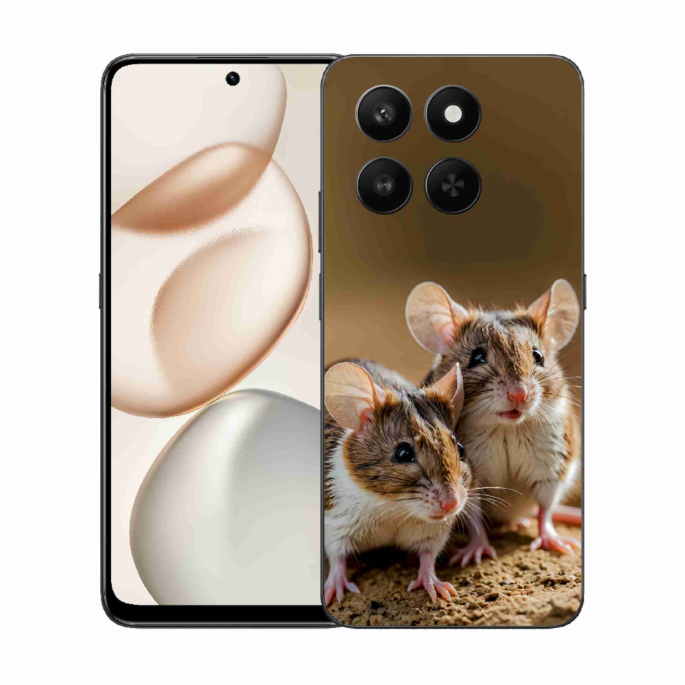Gélový kryt mmCase na Honor 400 Smart 5G/4G/Honor X7d - myší duo