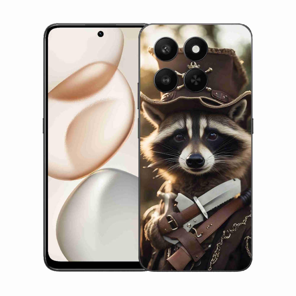 Gélový kryt mmCase na Honor 400 Smart 5G/4G/Honor X7d - mýval v uniforme