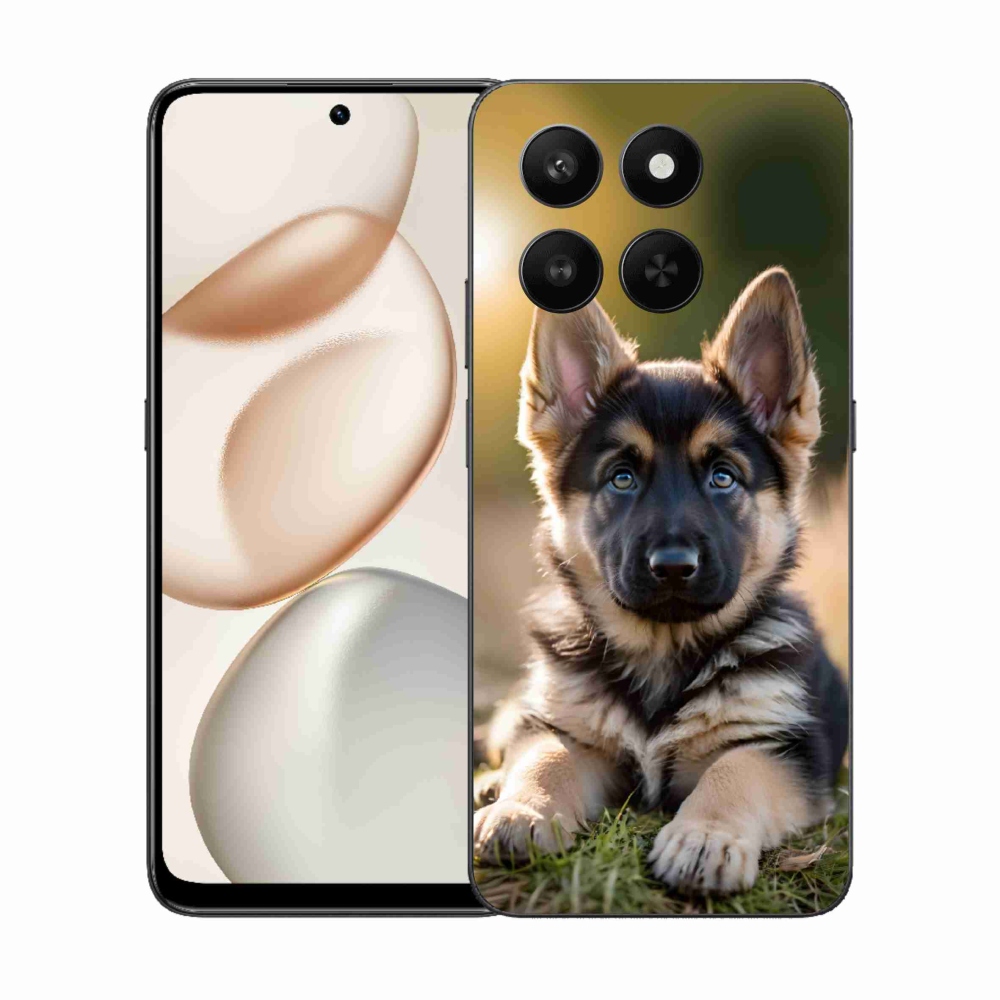 Gélový kryt mmCase na Honor 400 Smart 5G/4G/Honor X7d - nemecký ovčiak v prírode