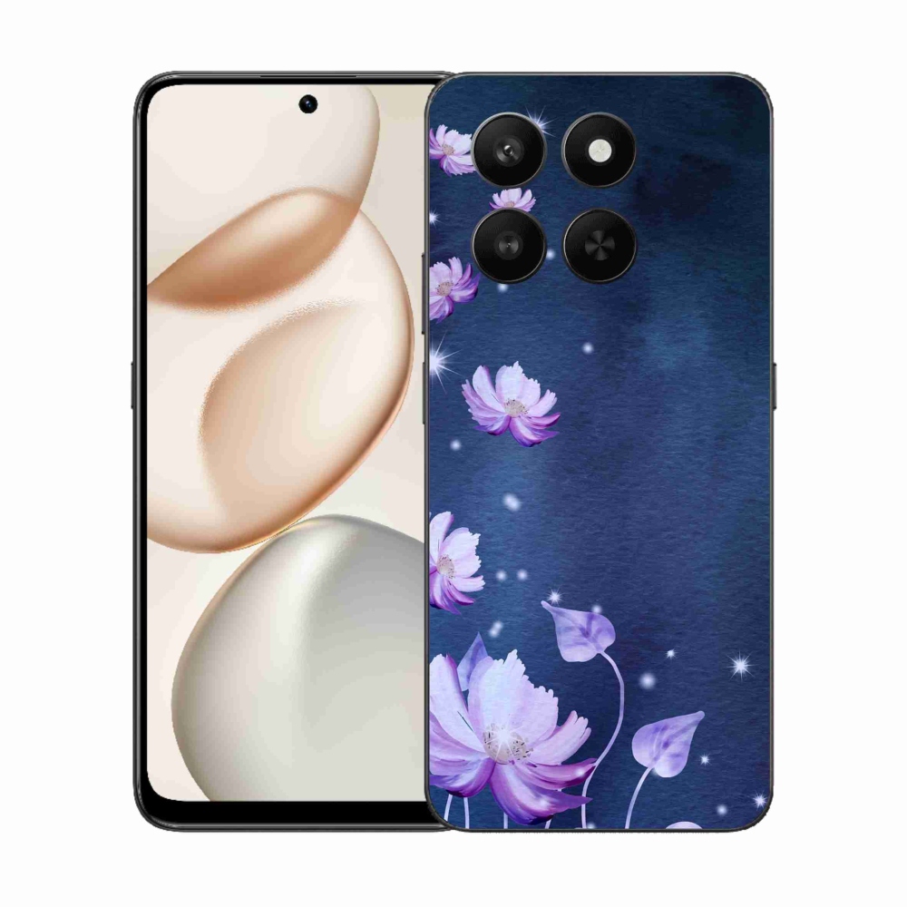Gélový kryt mmCase na Honor 400 Smart 5G/4G/Honor X7d - padajúce kvety