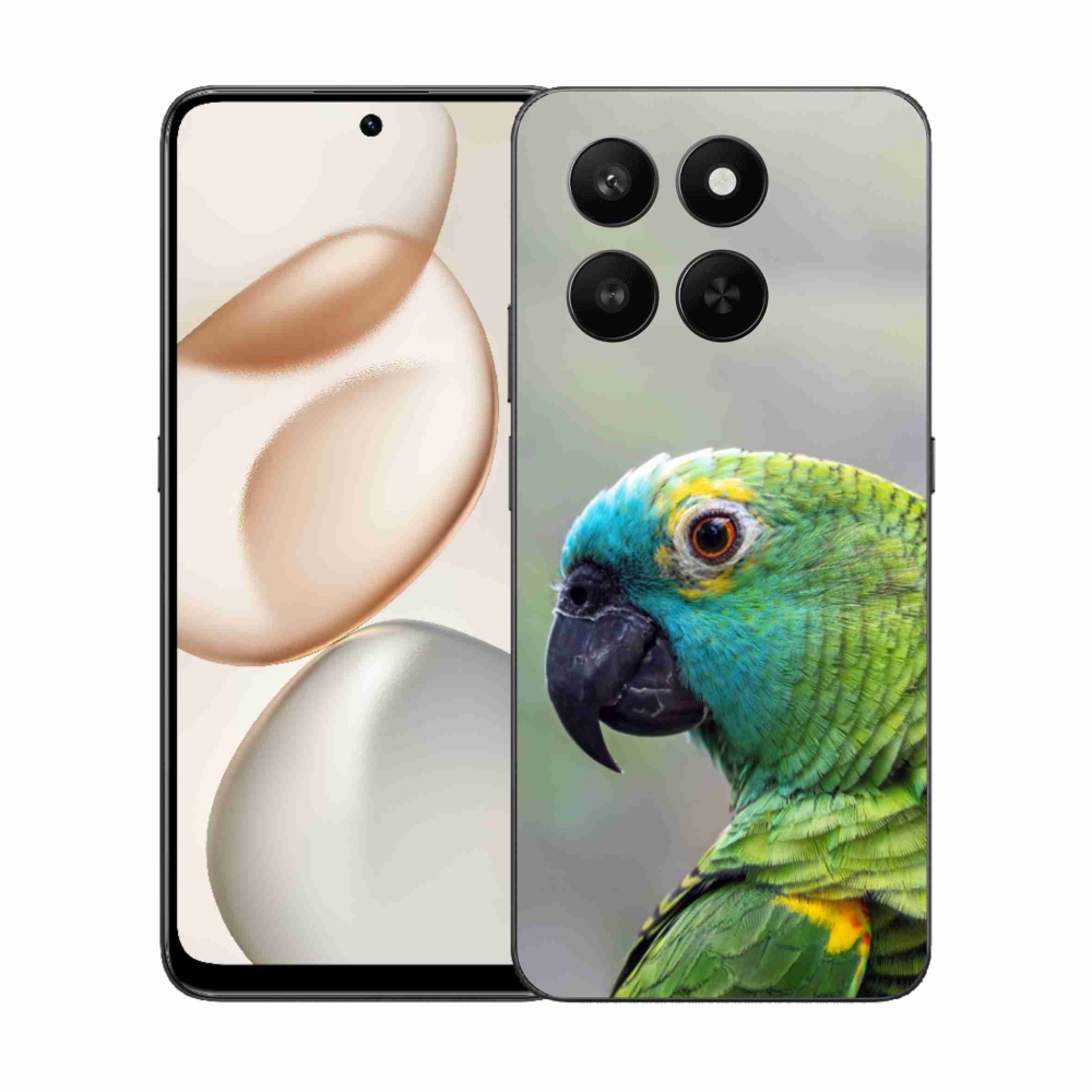 Gélový kryt mmCase na Honor 400 Smart 5G/4G/Honor X7d - papagáj amazoňan