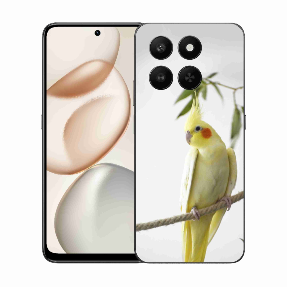 Gélový kryt mmCase na Honor 400 Smart 5G/4G/Honor X7d - papagáj korela chocholatá