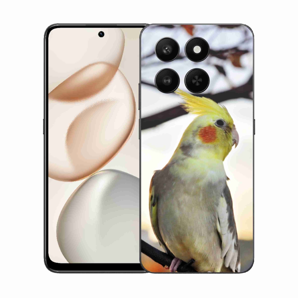 Gélový kryt mmCase na Honor 400 Smart 5G/4G/Honor X7d - papagáj korela