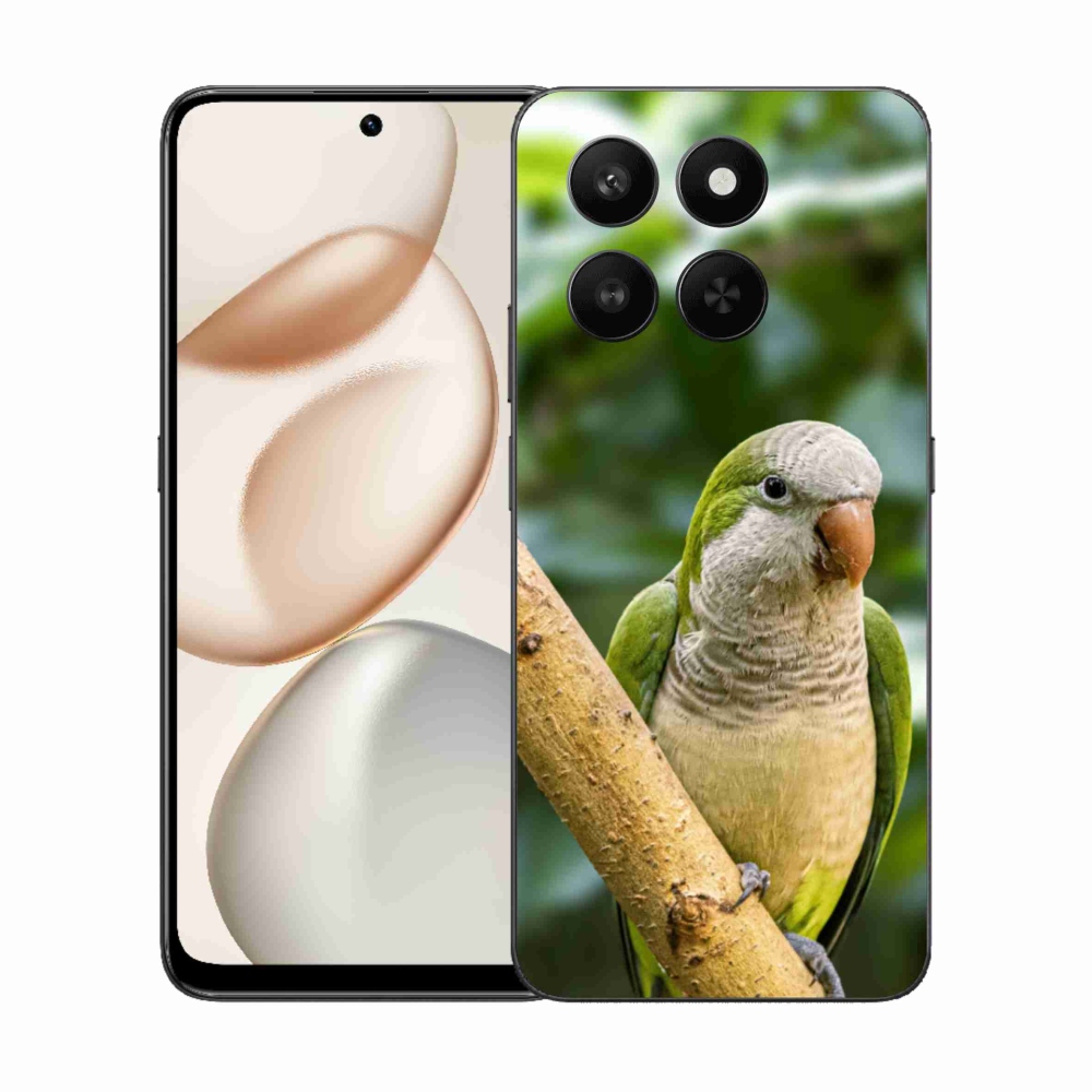 Gélový kryt mmCase na Honor 400 Smart 5G/4G/Honor X7d - papagáj mníšok