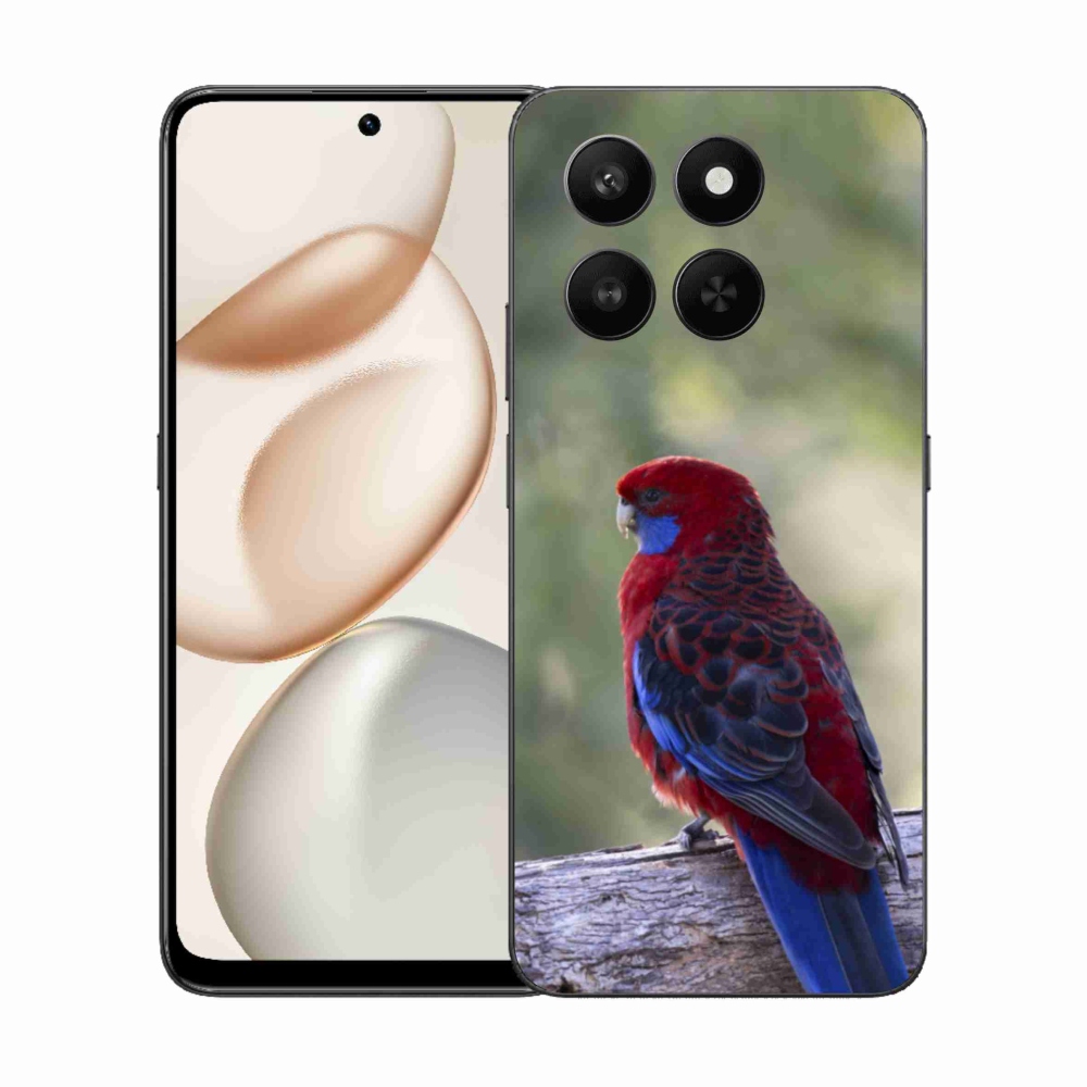 Gélový kryt mmCase na Honor 400 Smart 5G/4G/Honor X7d - papagáj rosela