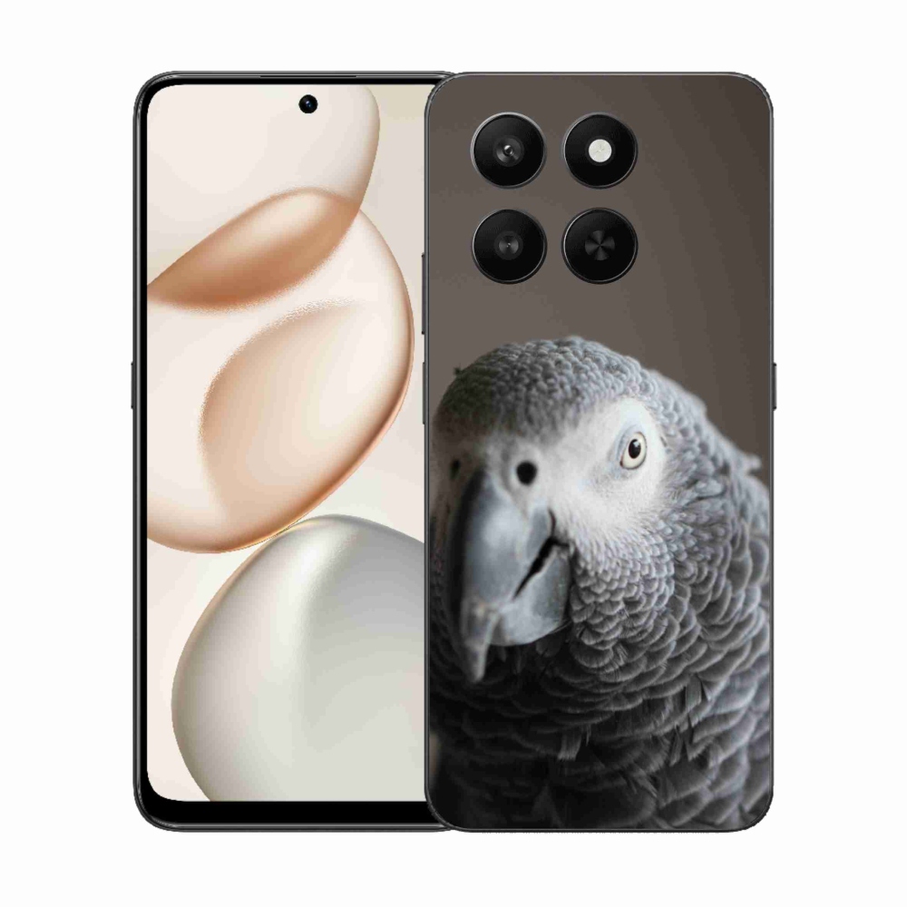 Gélový kryt mmCase na Honor 400 Smart 5G/4G/Honor X7d - papagáj žako 2