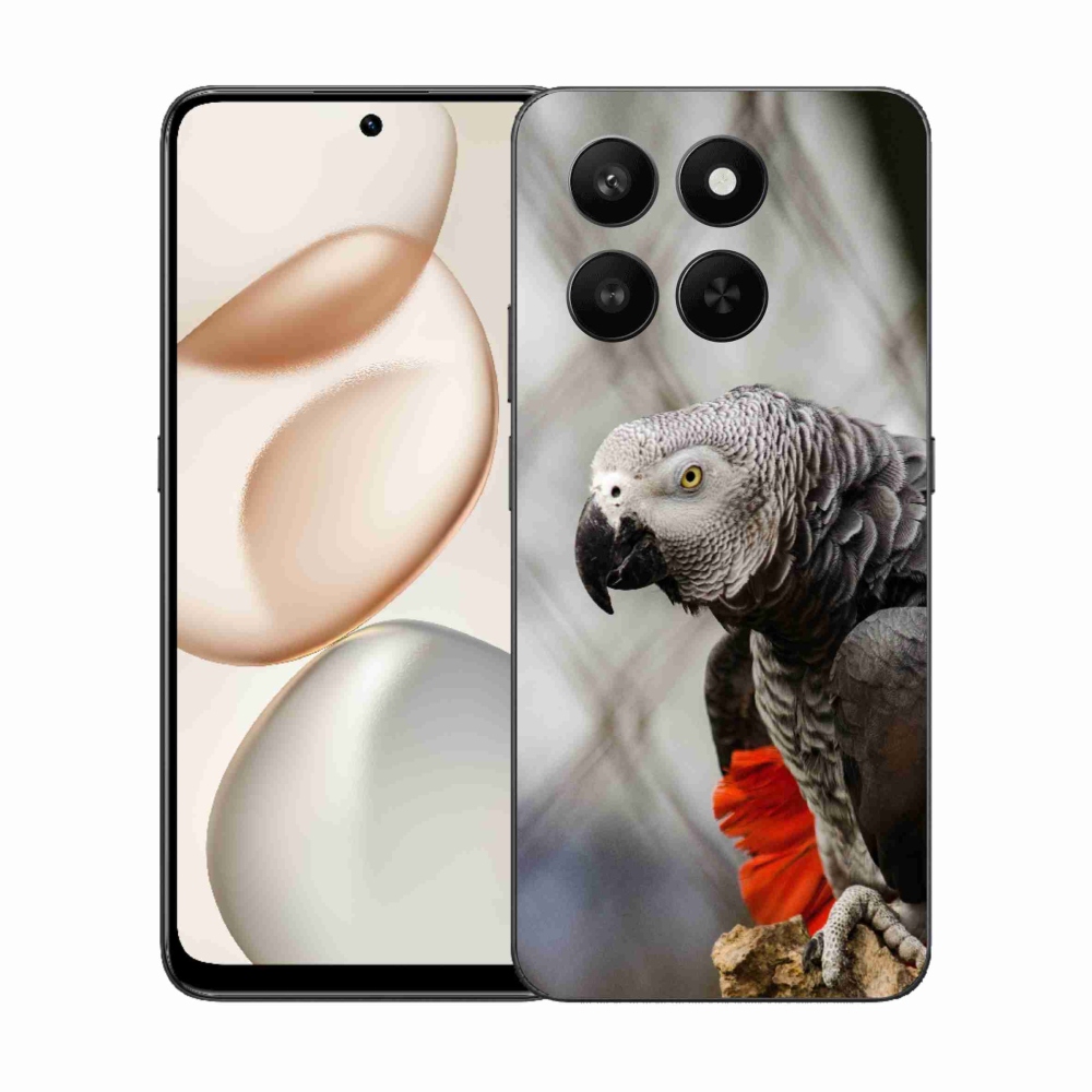 Gélový kryt mmCase na Honor 400 Smart 5G/4G/Honor X7d - papagáj žako 3