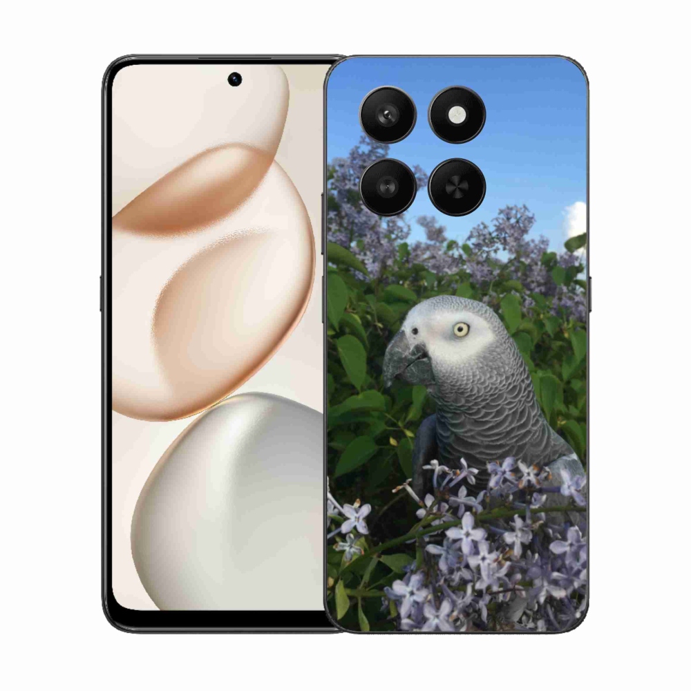 Gélový kryt mmCase na Honor 400 Smart 5G/4G/Honor X7d - papagáj žako