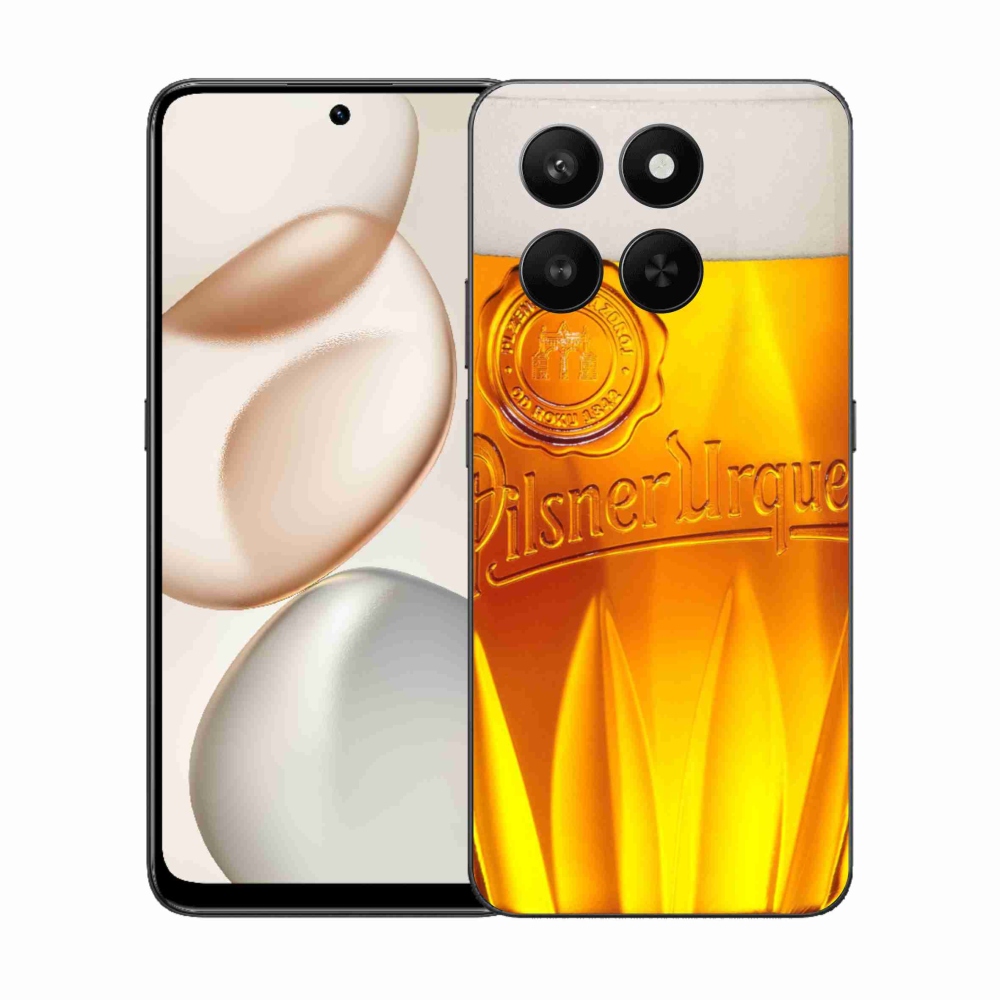 Gélový kryt mmCase na Honor 400 Smart 5G/4G/Honor X7d - pivo