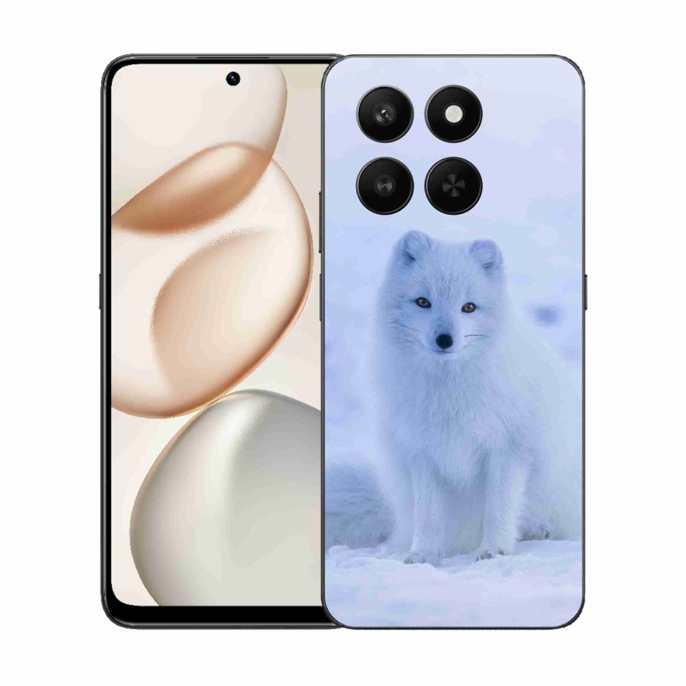 Gélový kryt mmCase na Honor 400 Smart 5G/4G/Honor X7d - polárna líška