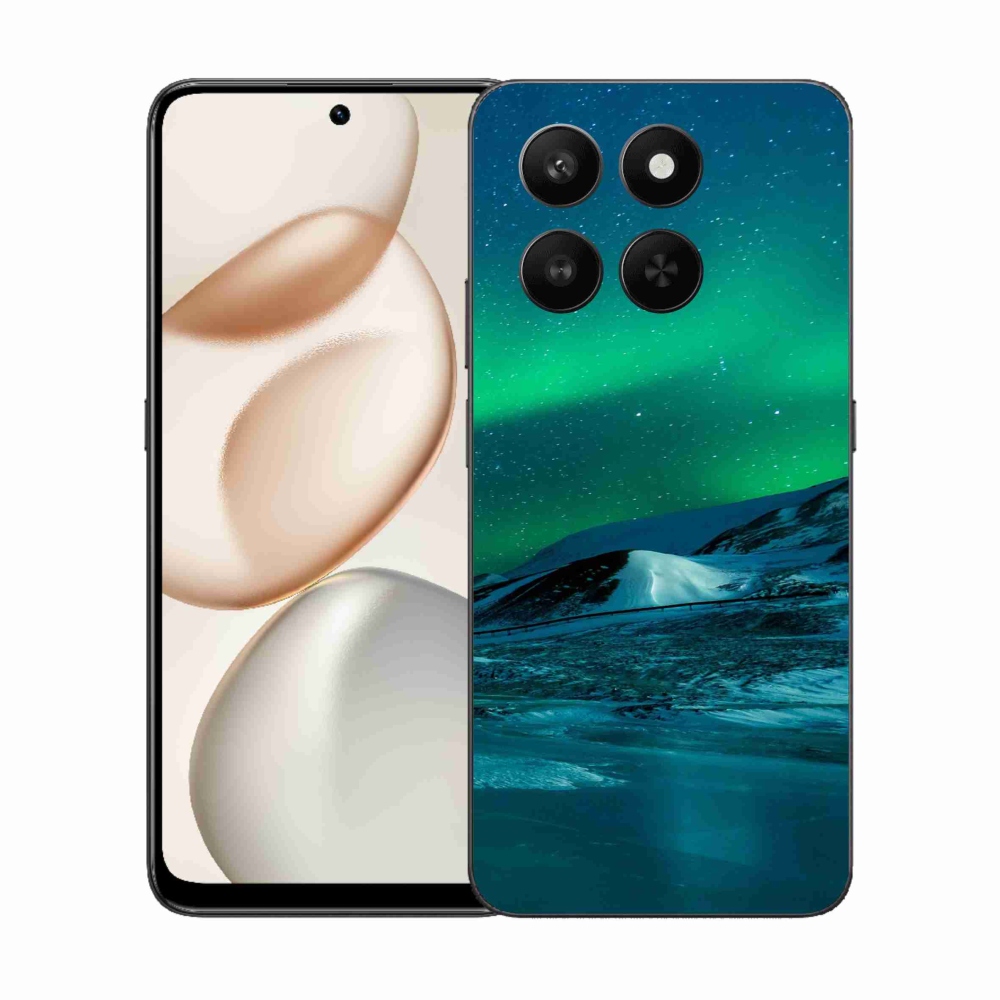 Gélový kryt mmCase na Honor 400 Smart 5G/4G/Honor X7d - polárna žiara