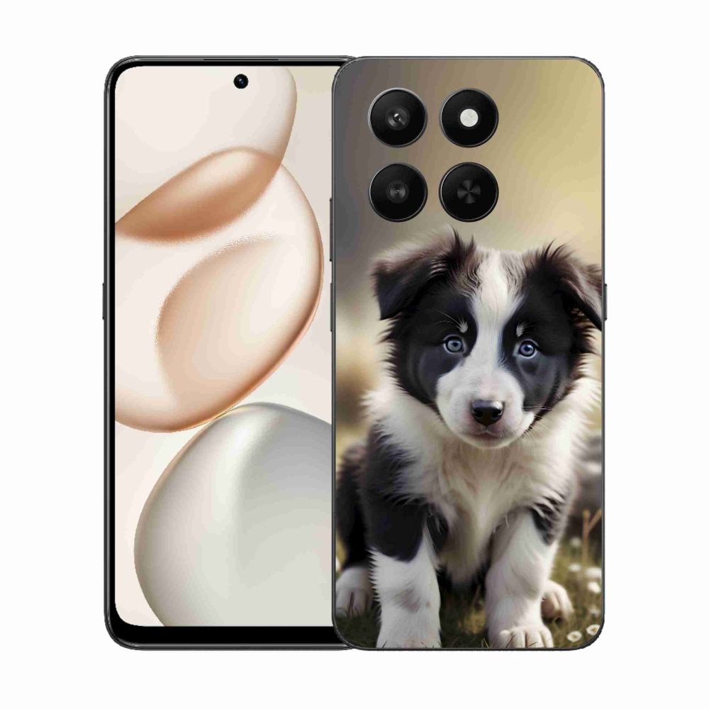 Gélový kryt mmCase na Honor 400 Smart 5G/4G/Honor X7d - roztomilá border kólia