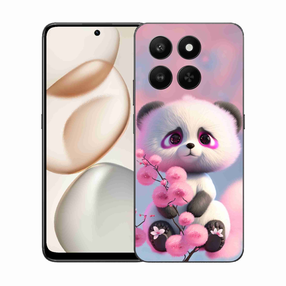 Gélový kryt mmCase na Honor 400 Smart 5G/4G/Honor X7d - roztomilá panda 1