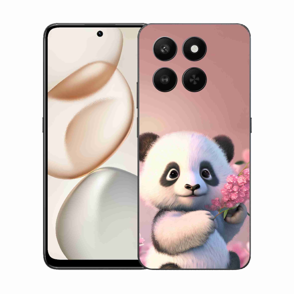 Gélový kryt mmCase na Honor 400 Smart 5G/4G/Honor X7d - roztomilá panda