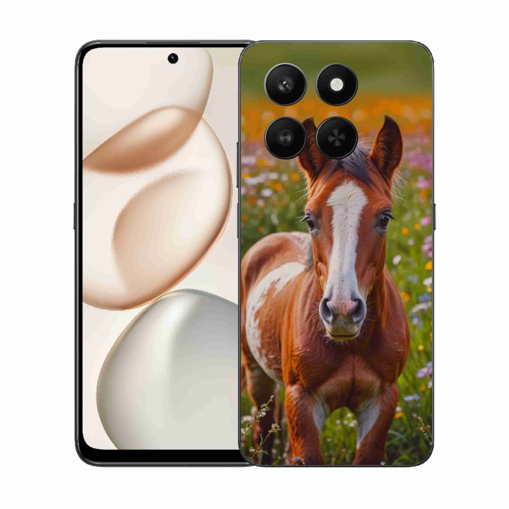 Gélový kryt mmCase na Honor 400 Smart 5G/4G/Honor X7d - roztomilé žriebä