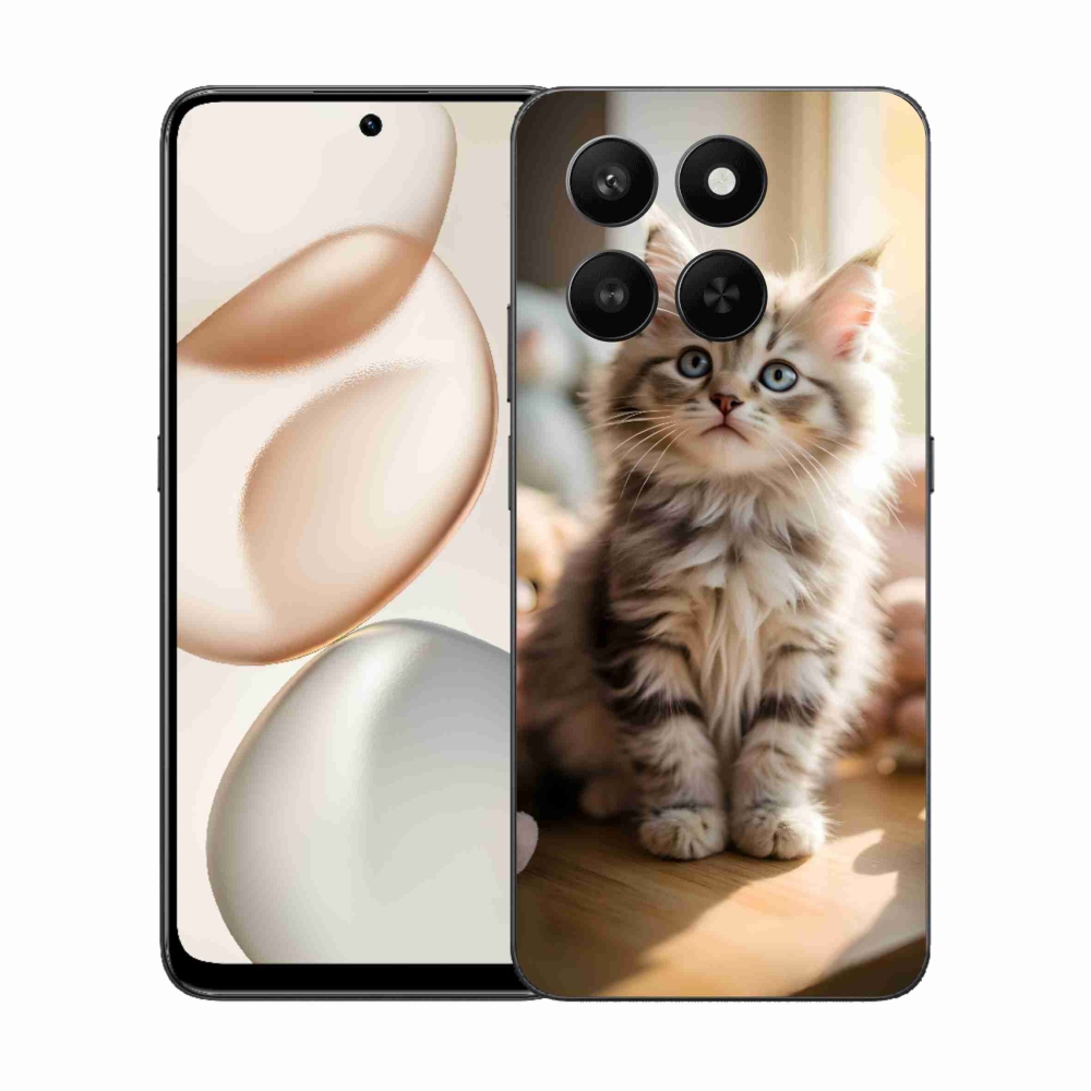 Gélový kryt mmCase na Honor 400 Smart 5G/4G/Honor X7d - roztomilé mačiatko 10