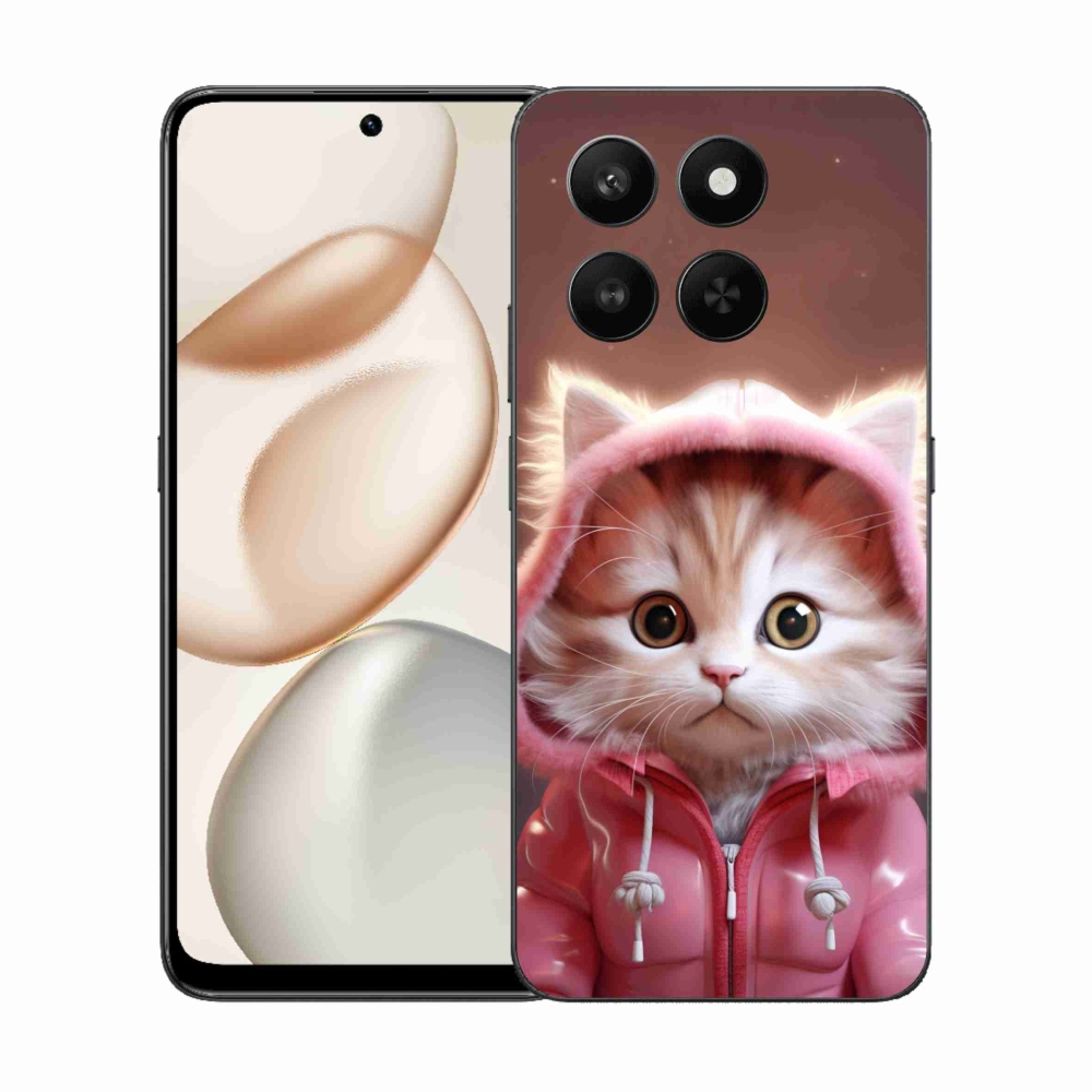 Gélový kryt mmCase na Honor 400 Smart 5G/4G/Honor X7d - roztomilé mačiatko 3