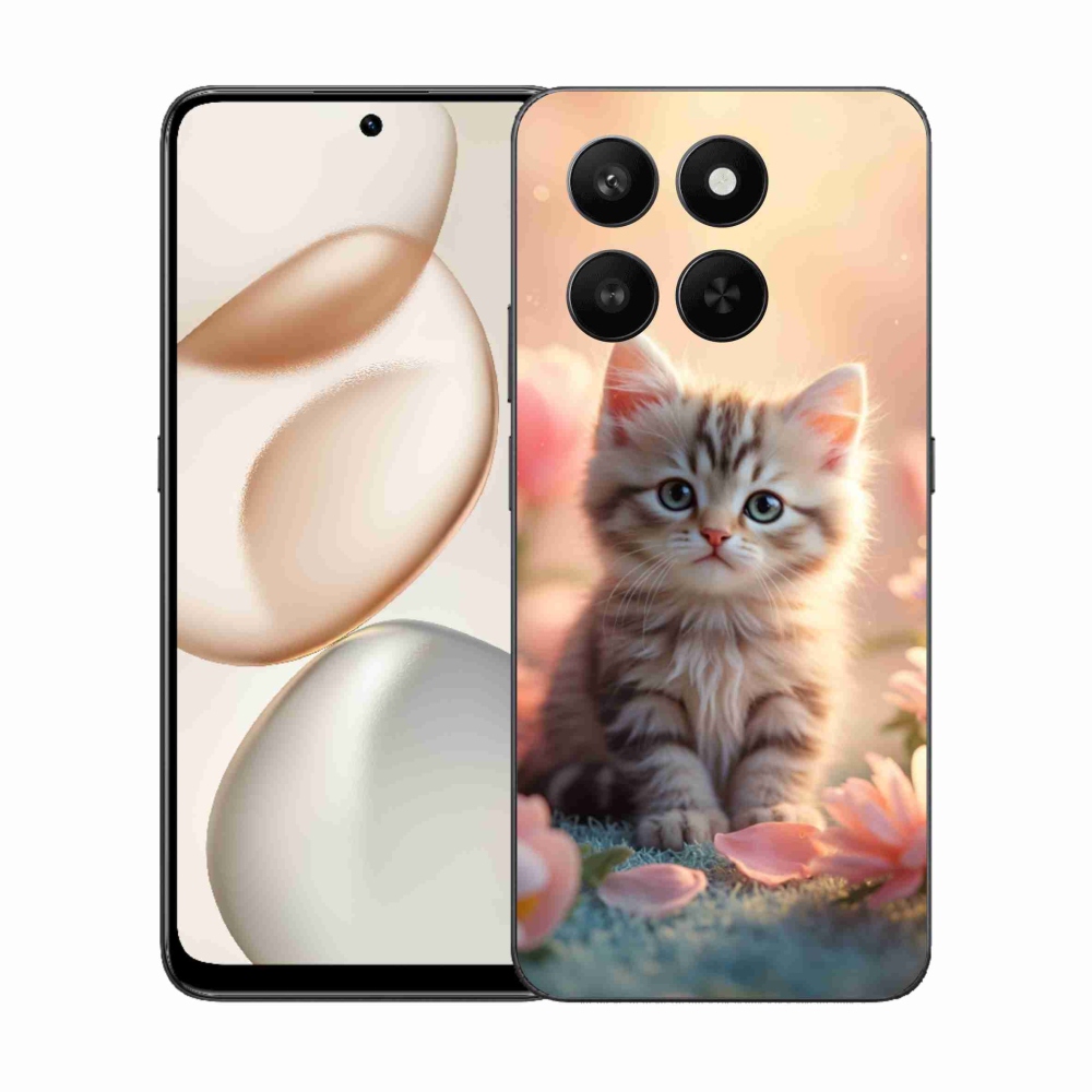 Gélový kryt mmCase na Honor 400 Smart 5G/4G/Honor X7d - roztomilé mačiatko 8