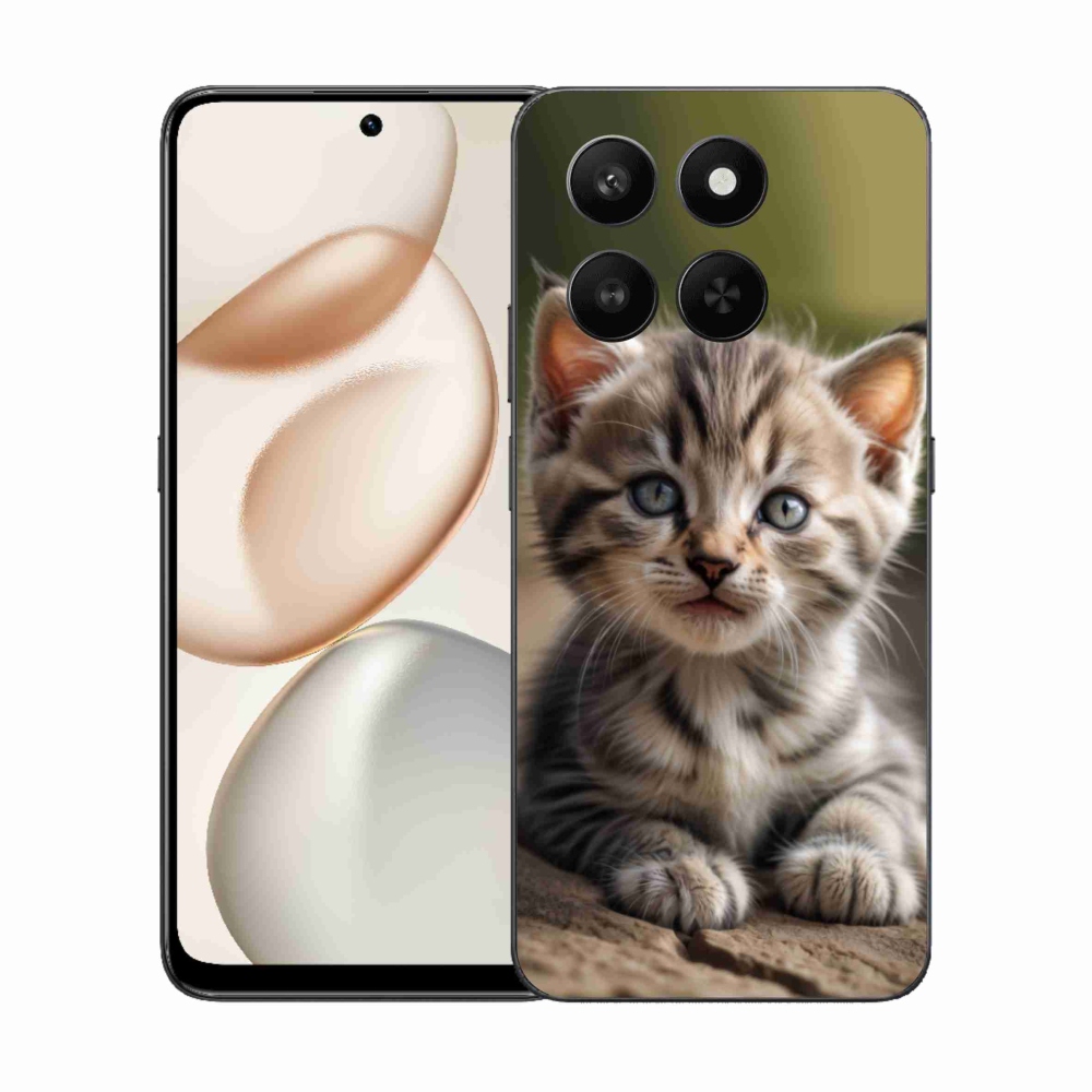 Gélový kryt mmCase na Honor 400 Smart 5G/4G/Honor X7d - roztomilé mačiatko 9