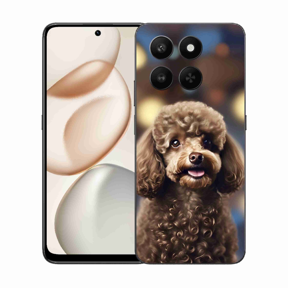 Gélový kryt mmCase na Honor 400 Smart 5G/4G/Honor X7d - roztomilý pudel