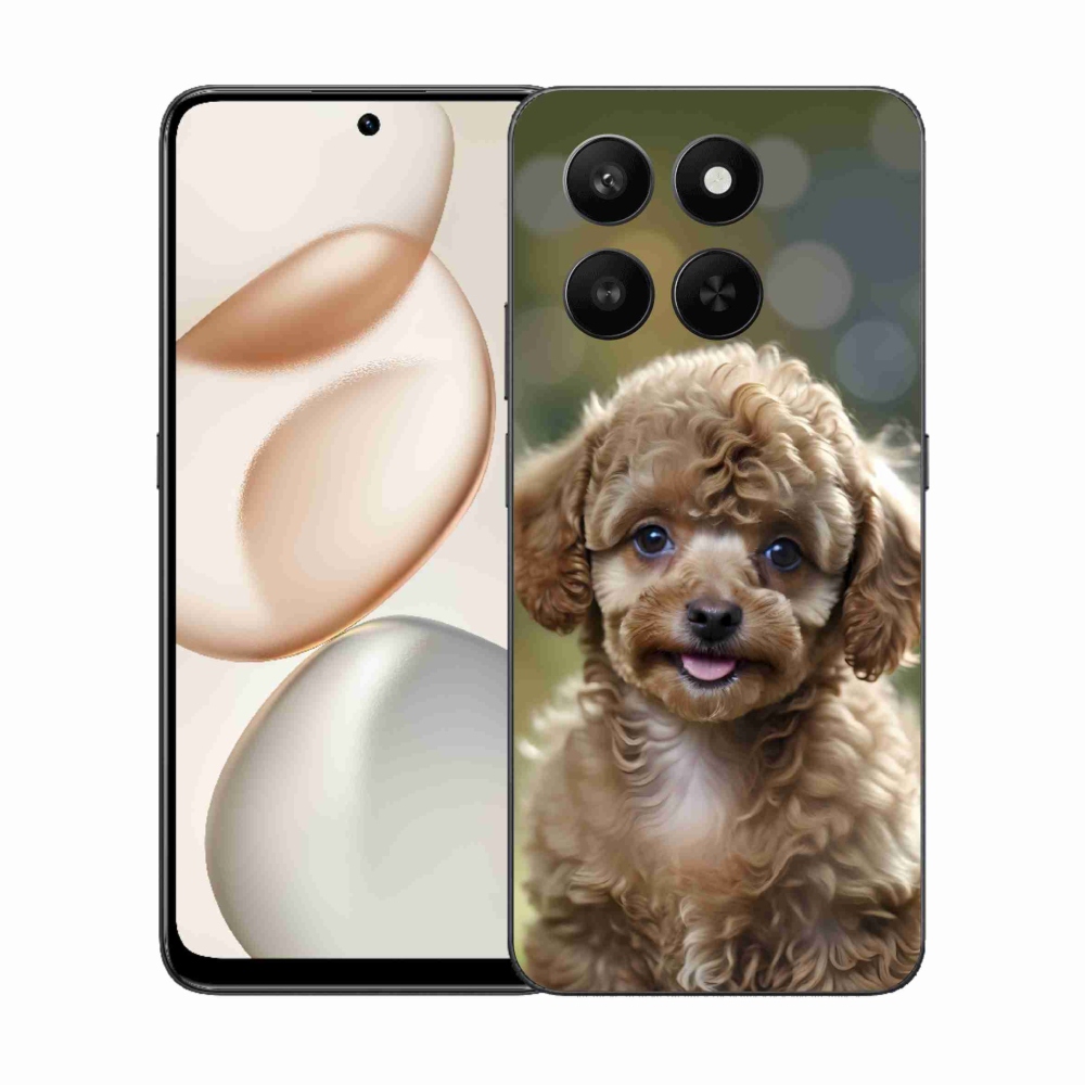 Gélový kryt mmCase na Honor 400 Smart 5G/4G/Honor X7d - roztomilý pudel