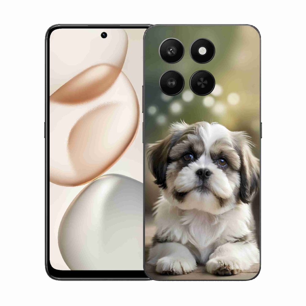 Gélový kryt mmCase na Honor 400 Smart 5G/4G/Honor X7d - roztomilý shih-tzu