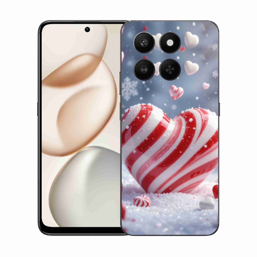 Gélový kryt mmCase na Honor 400 Smart 5G/4G/Honor X7d - sladké srdce