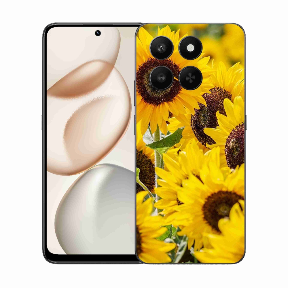 Gélový kryt mmCase na Honor 400 Smart 5G/4G/Honor X7d - slnečnica