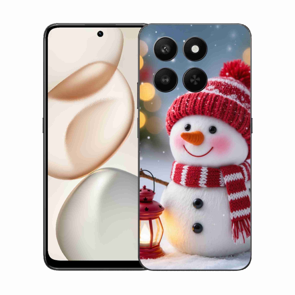 Gélový kryt mmCase na Honor 400 Smart 5G/4G/Honor X7d - snehuliak 2