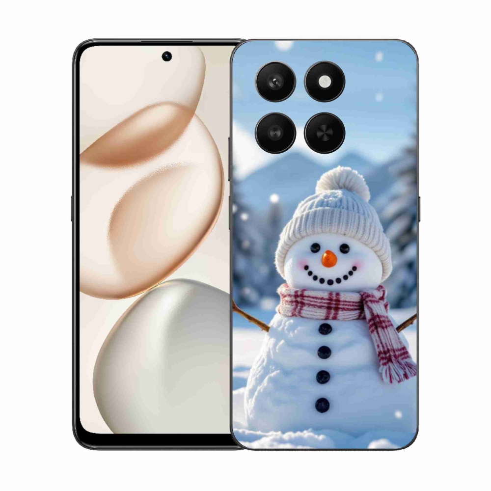 Gélový kryt mmCase na Honor 400 Smart 5G/4G/Honor X7d - snehuliak 3