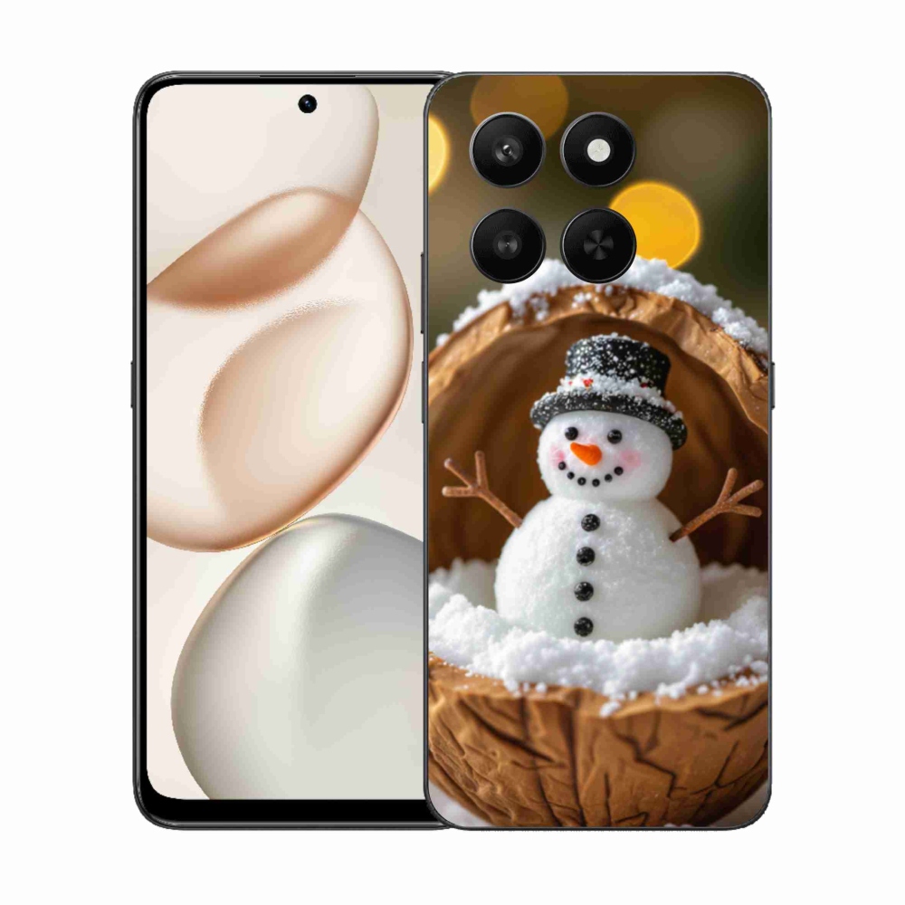 Gélový kryt mmCase na Honor 400 Smart 5G/4G/Honor X7d - snehuliak 4