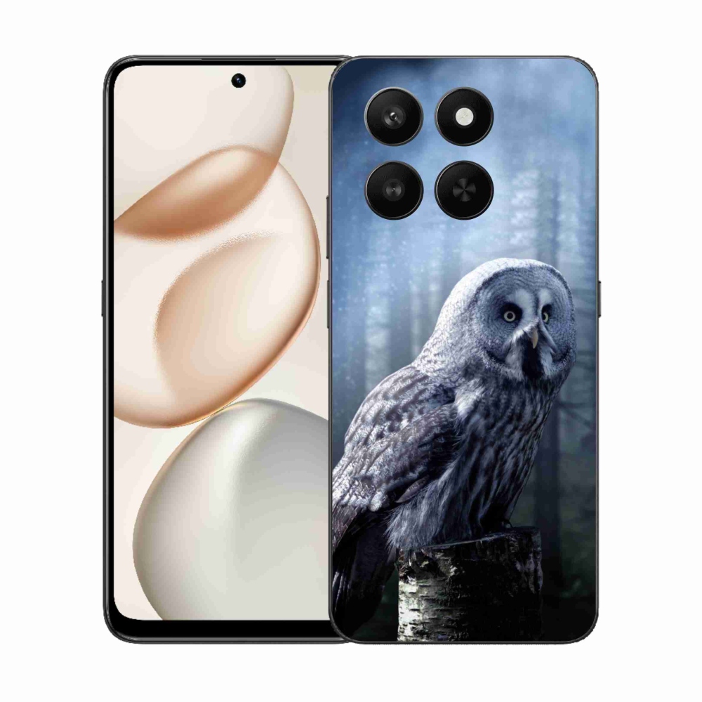 Gélový kryt mmCase na Honor 400 Smart 5G/4G/Honor X7d - sova