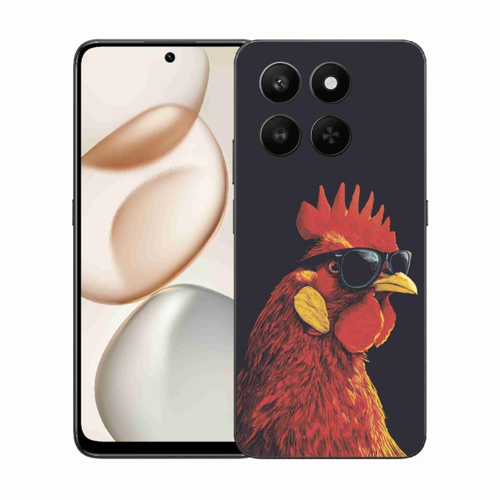 Gélový kryt mmCase na Honor 400 Smart 5G/4G/Honor X7d - štýlový kohút