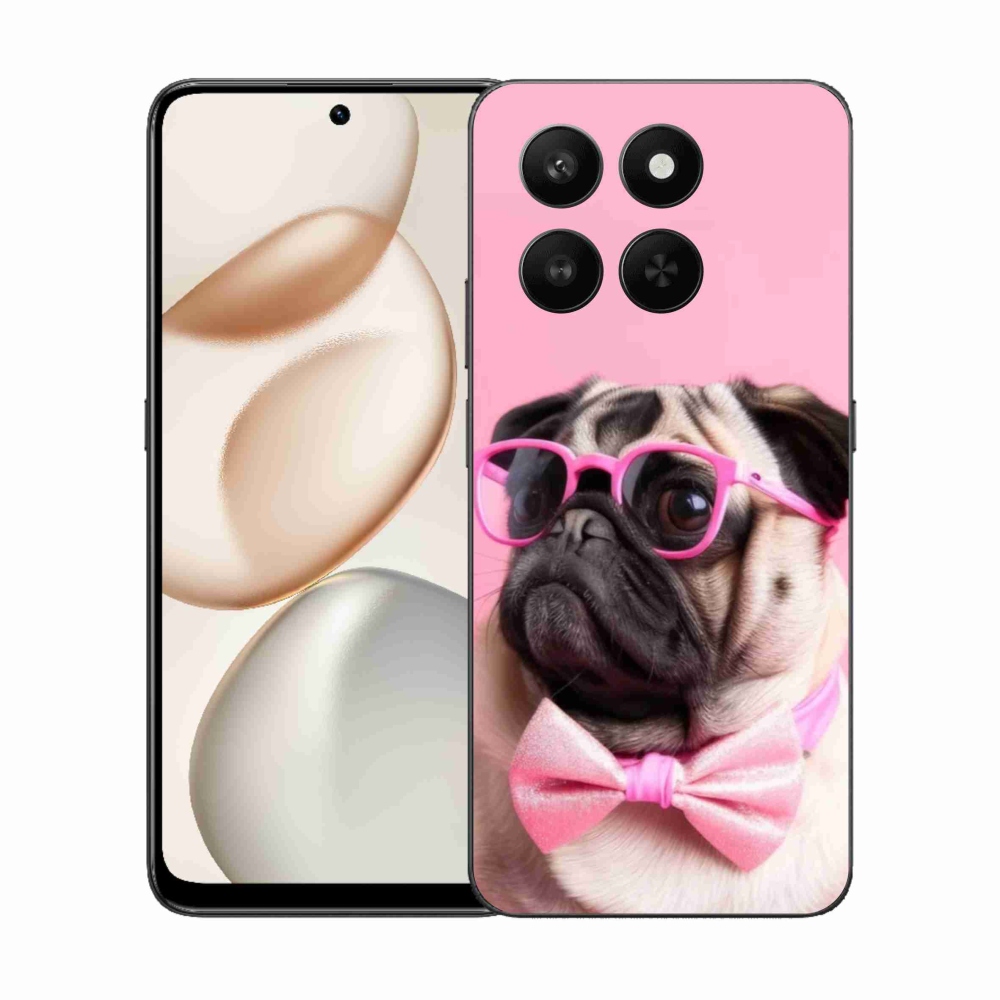 Gélový kryt mmCase na Honor 400 Smart 5G/4G/Honor X7d - štýlový mops