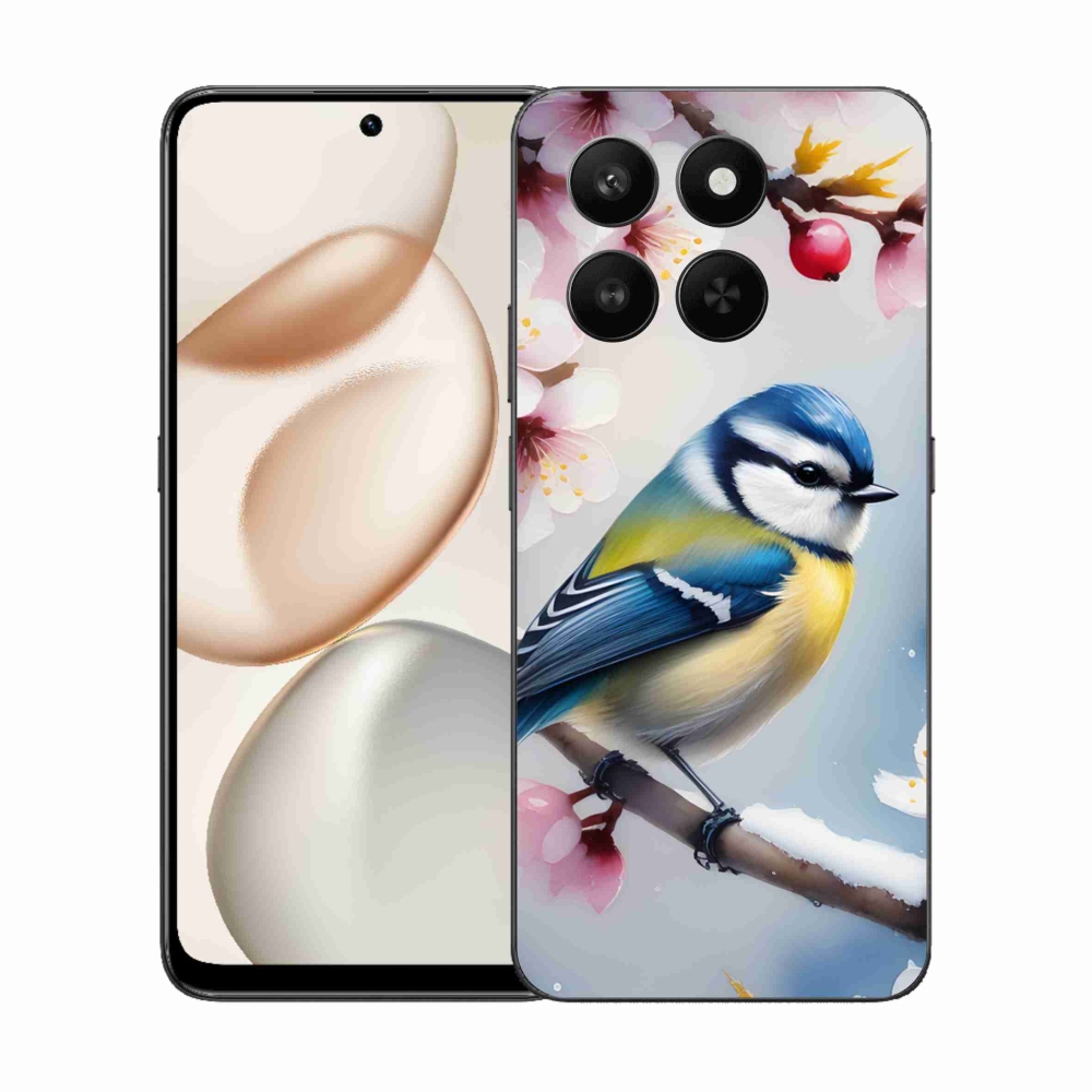 Gélový kryt mmCase na Honor 400 Smart 5G/4G/Honor X7d - sýkorka