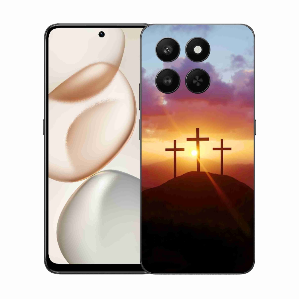Gélový kryt mmCase na Honor 400 Smart 5G/4G/Honor X7d - tri kríža