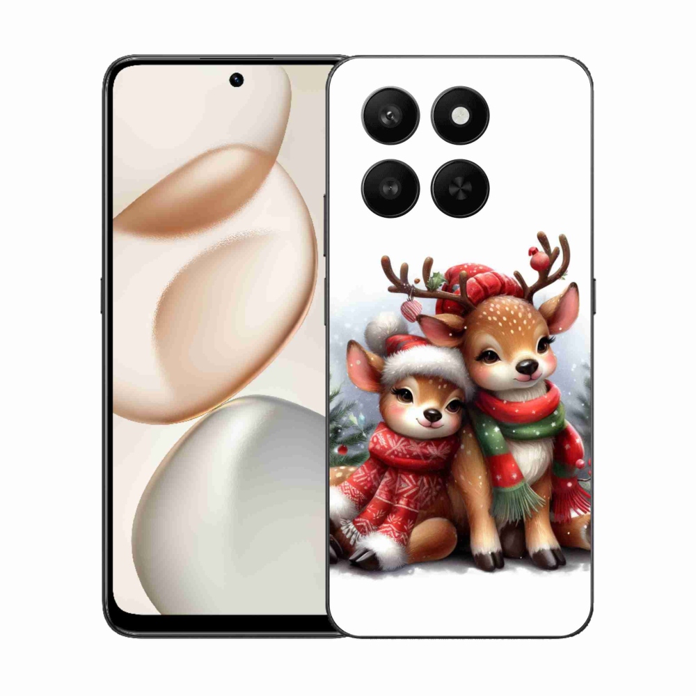 Gélový kryt mmCase na Honor 400 Smart 5G/4G/Honor X7d - vianočné soby