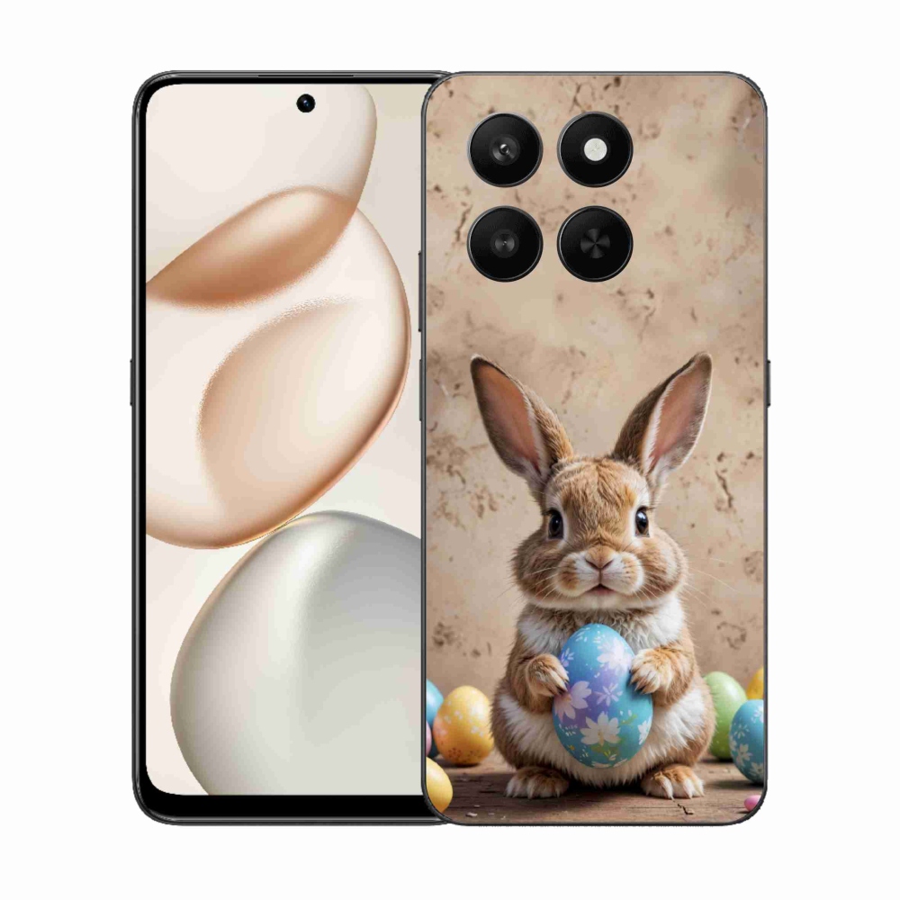 Gélový kryt mmCase na Honor 400 Smart 5G/4G/Honor X7d - veľkonočný zajačik