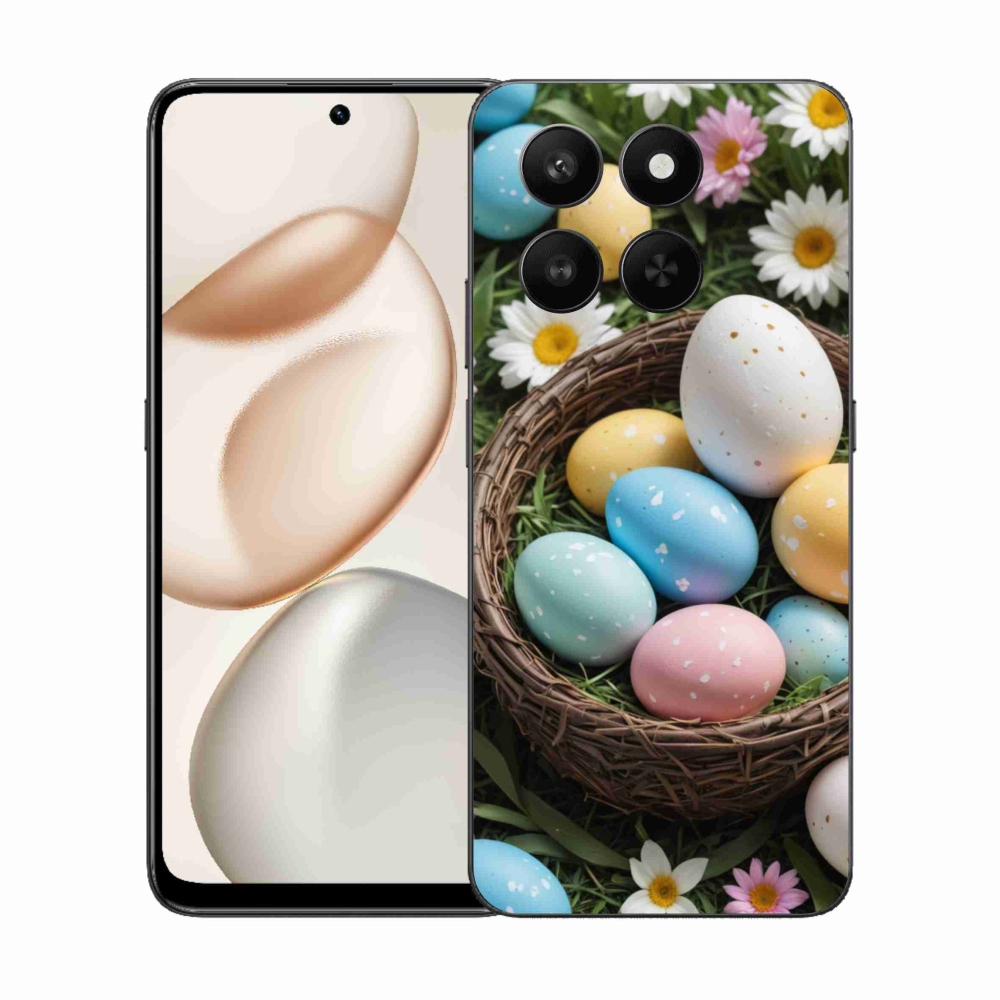 Gélový kryt mmCase na Honor 400 Smart 5G/4G/Honor X7d - veľkonočné vajíčka 2