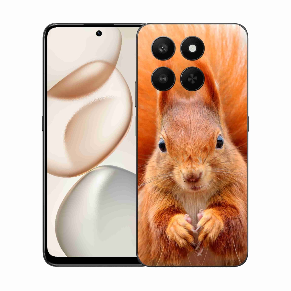 Gélový kryt mmCase na Honor 400 Smart 5G/4G/Honor X7d - veverička