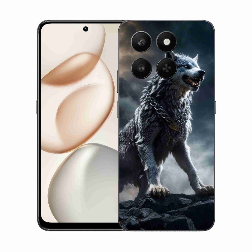 Gélový kryt mmCase na Honor 400 Smart 5G/4G/Honor X7d - vlk 1