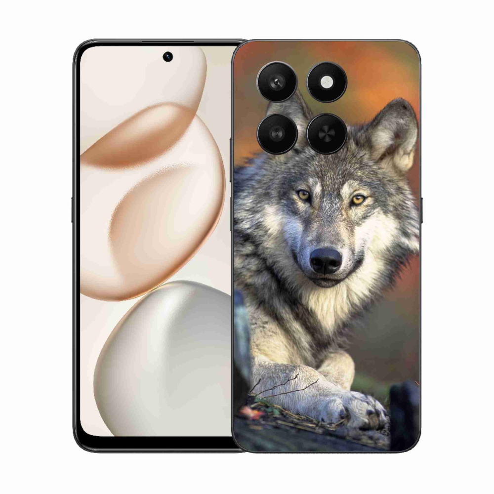 Gélový kryt mmCase na Honor 400 Smart 5G/4G/Honor X7d - vlk
