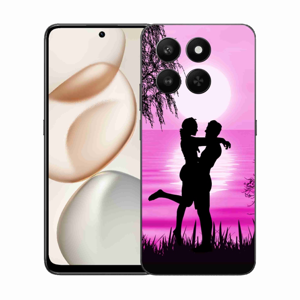 Gélový kryt mmCase na Honor 400 Smart 5G/4G/Honor X7d - západ slnka